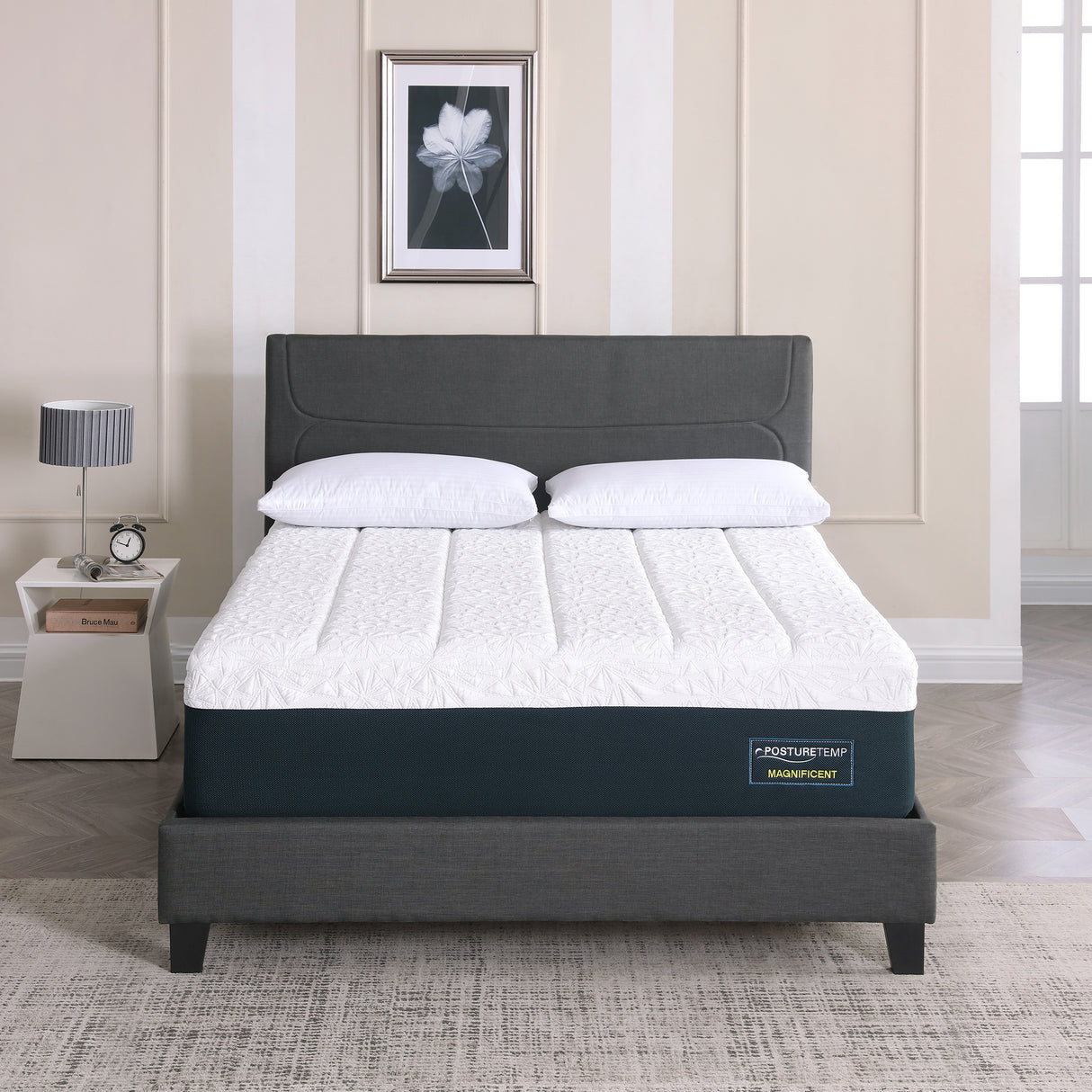 PostureTemp Magnificent Gel Memory Foam 14.5-Inch Mattress