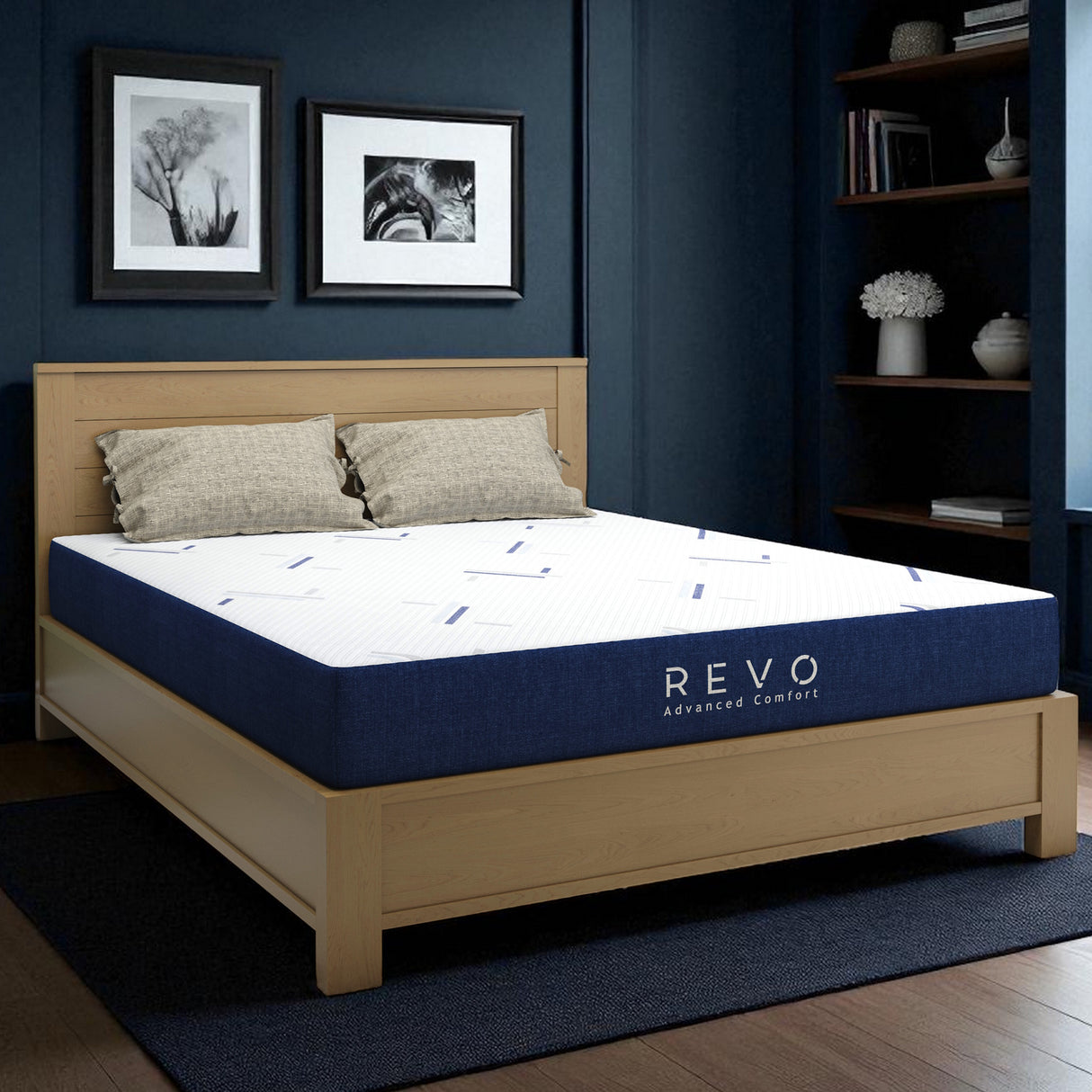 Revo 8-inch Gel Memory Foam Mattress