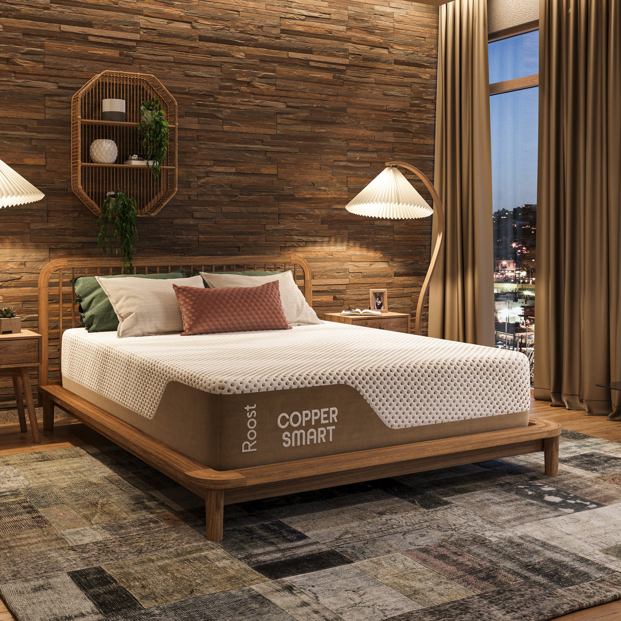Roost Copper Smart Thermic Hybrid Mattress