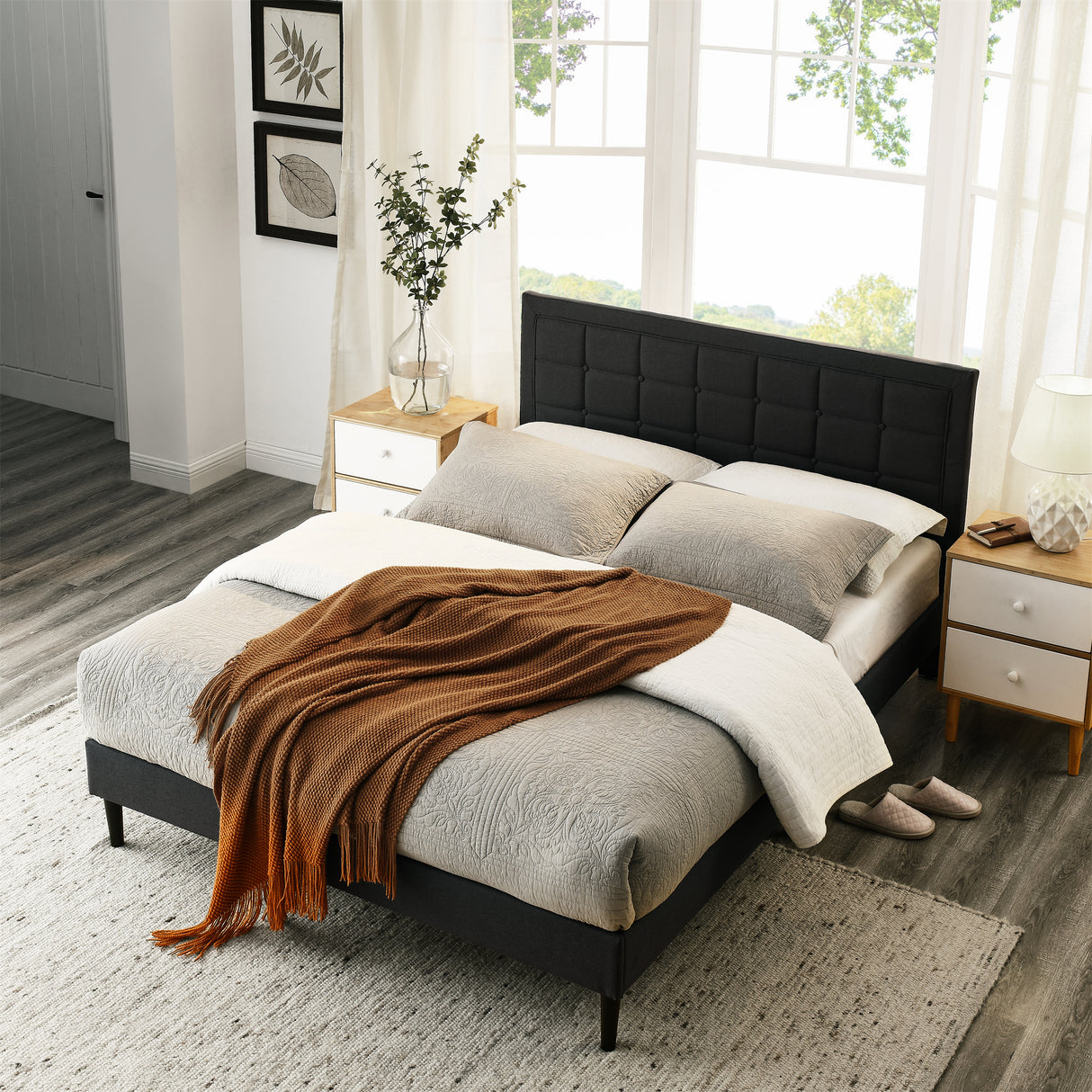 Mornington Upholstered Platform Bed Frame