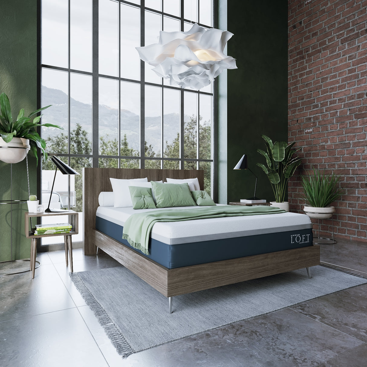 Urban Loft Silver Hybrid Mattress