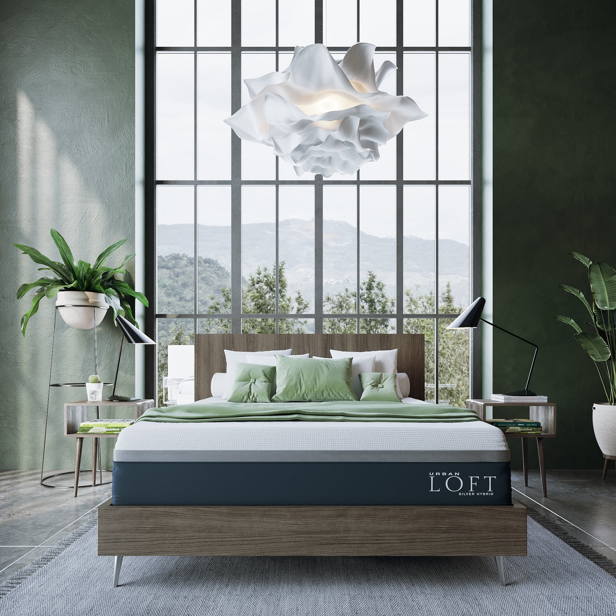 Urban Loft Silver Hybrid Mattress