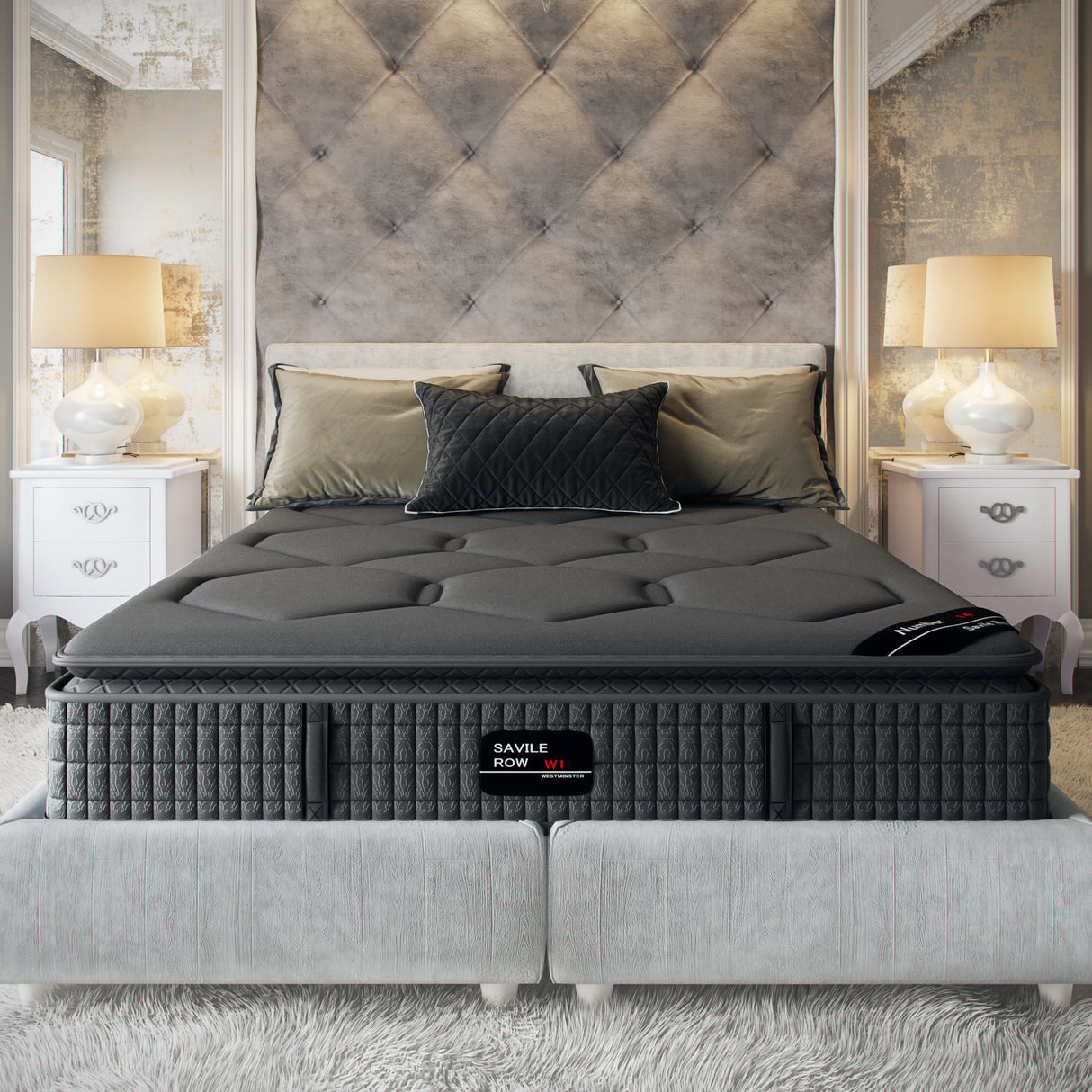 Savile Row 14.5-inch Hybrid Euro Top Mattress