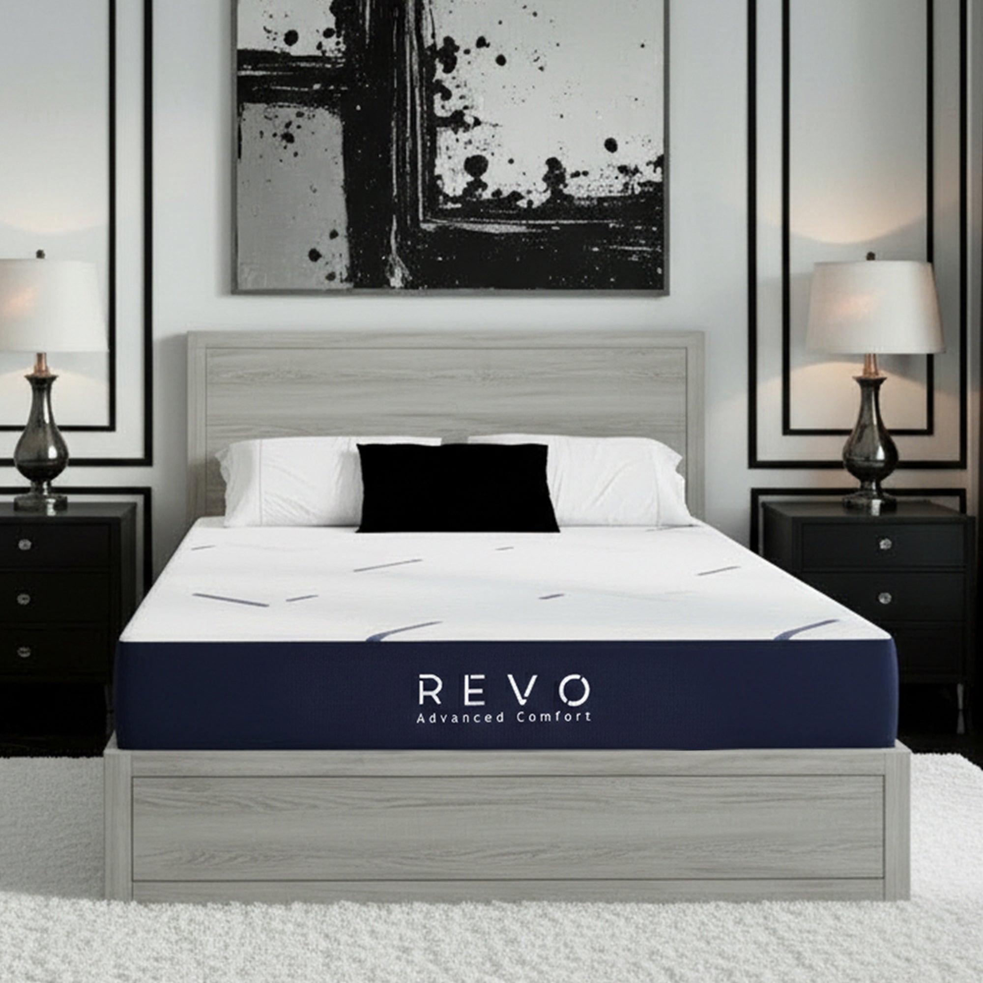 Revo Sleep 10-inch Gel Memory Foam Mattress – DeCoro Home LLC
