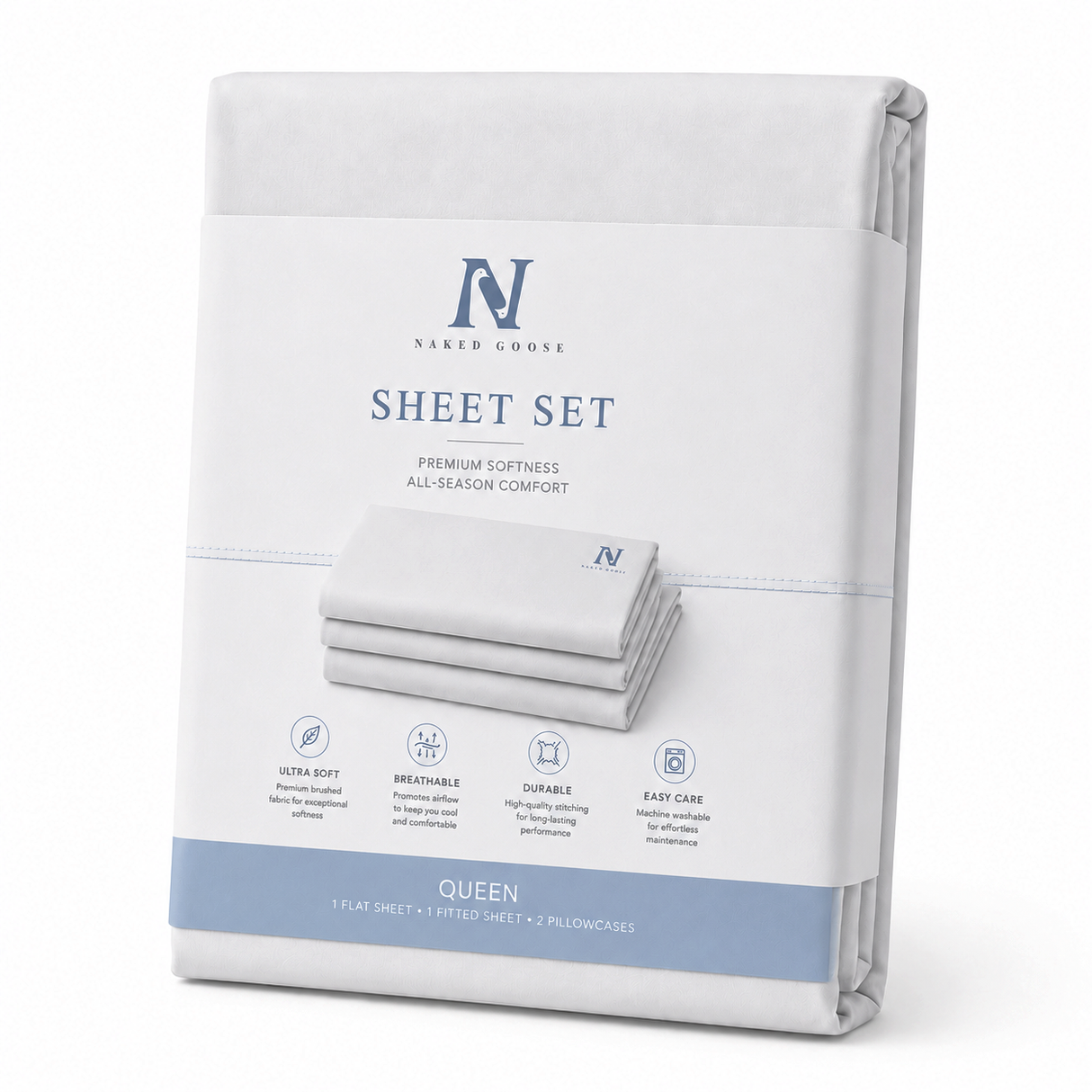 Naked Goose Bed Sheets