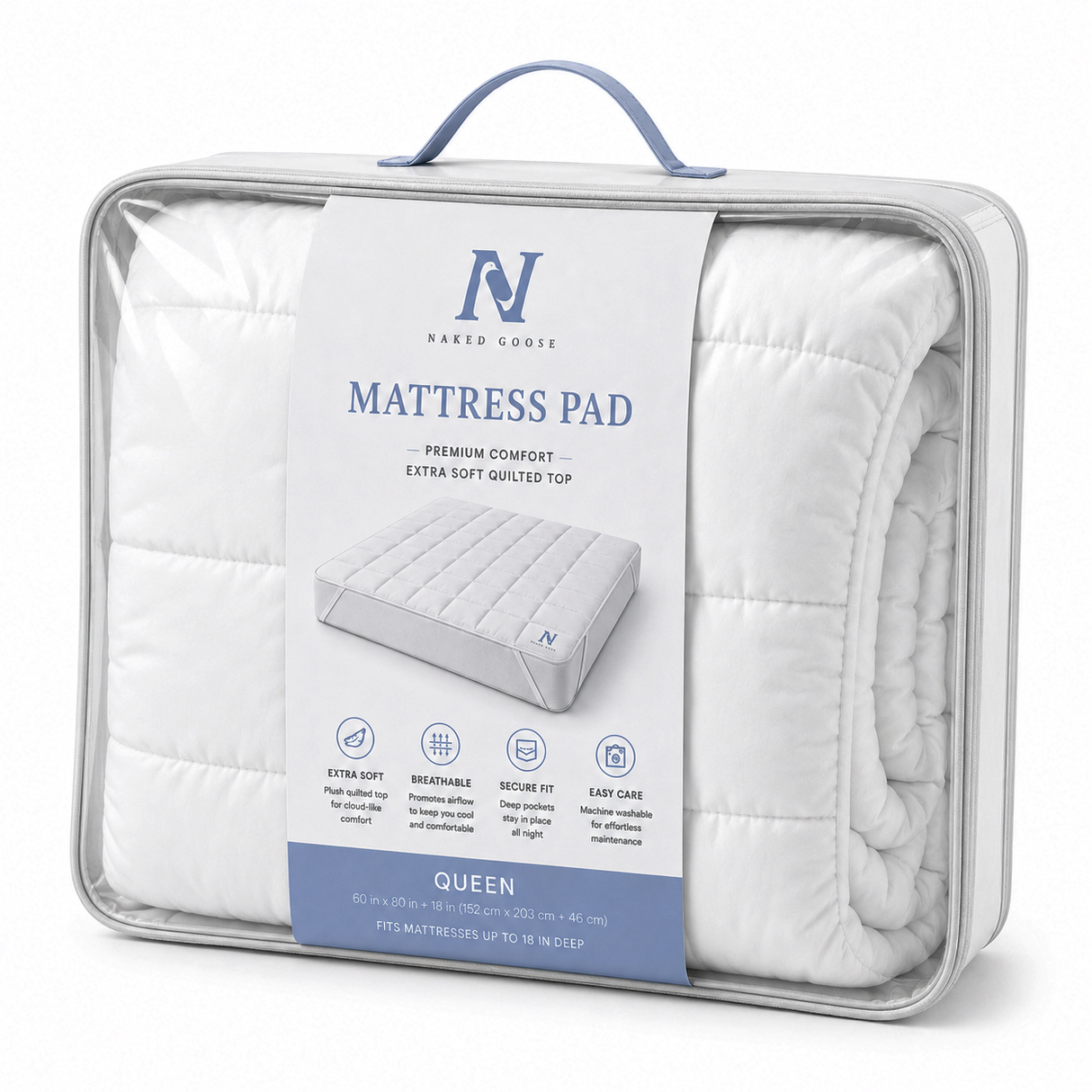 Naked Goose Mattress Pad