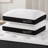 myLoft Cooling Memory Foam Pillow (2-Pack)