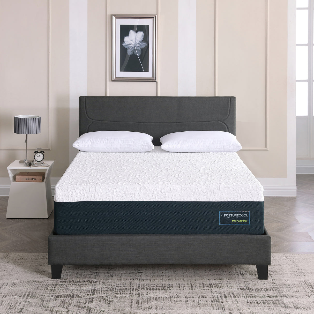Posture Cool Frio-Tech 12-Inch Gel Memory Foam Mattress