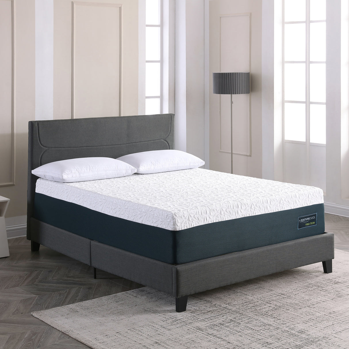 Posture Cool Frio-Tech 12-Inch Gel Memory Foam Mattress