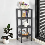 Brutis Storage Shelves- No Tools Required, Plastic Modular Shelving Unit 4-Tier Organizer