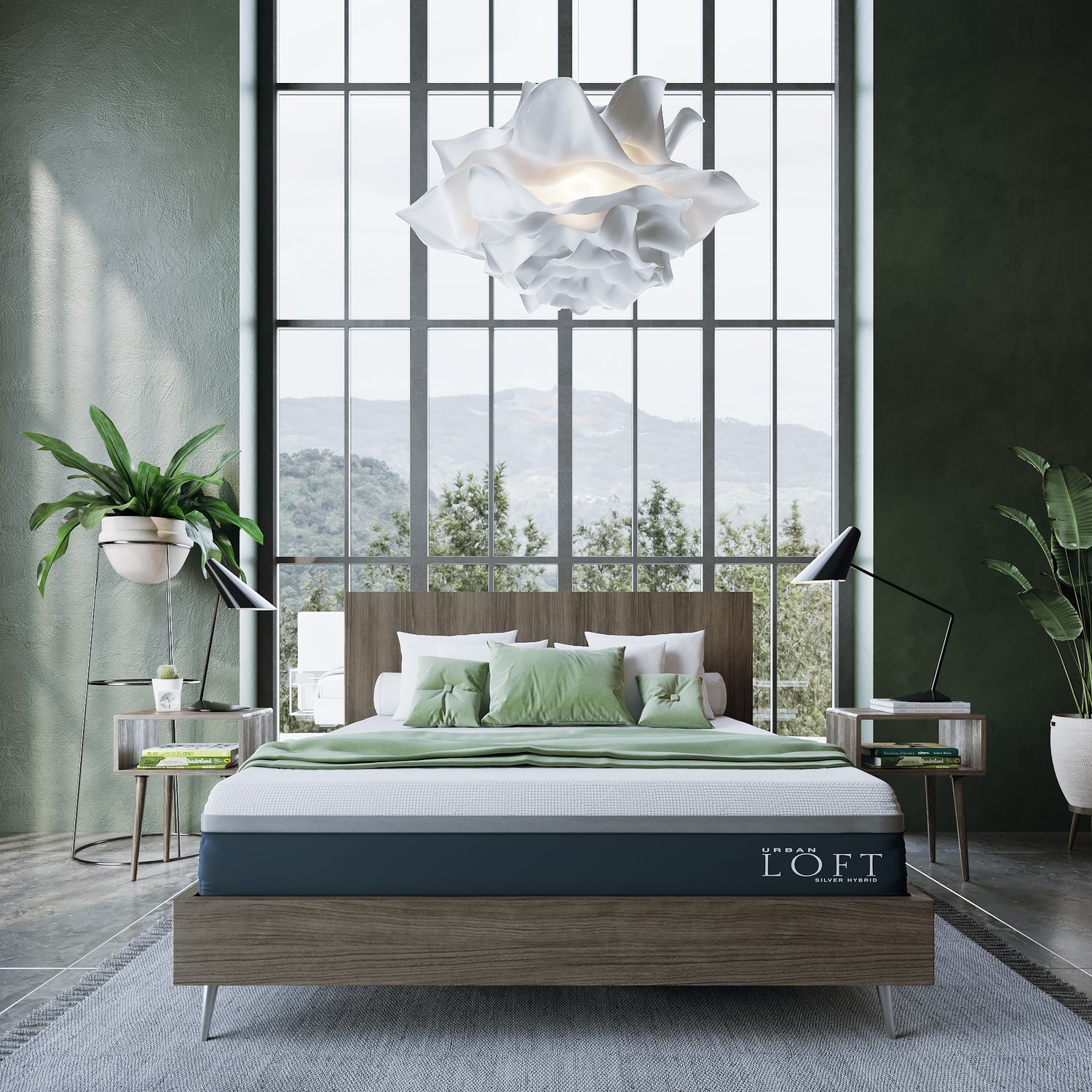 Urban Loft Silver Hybrid Mattress