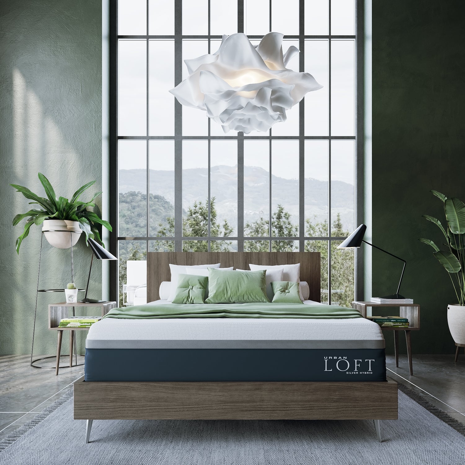 Urban Loft Silver Hybrid Mattress