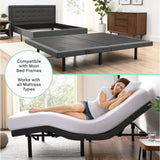 Posture Plus PX800 Upholstered Powered Adjustable Bed Base